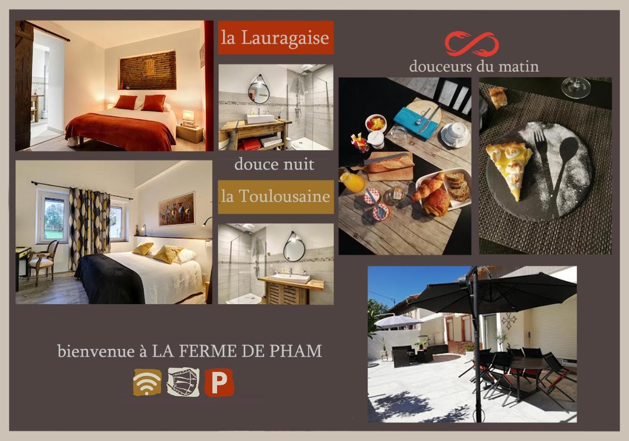 La Ferme De Pham Bed & Breakfast Belberaud Eksteriør bilde