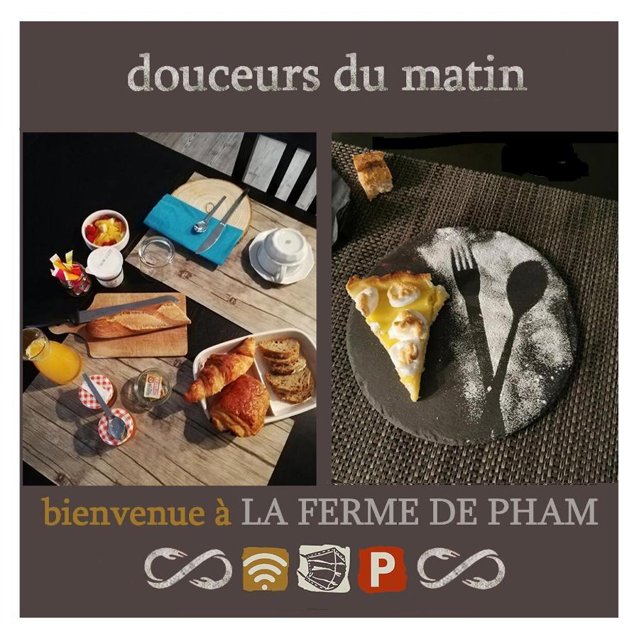 La Ferme De Pham Bed & Breakfast Belberaud Eksteriør bilde